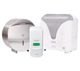 Диспенсеры для полотенец, туалетной бумаги, мыла и покрытий для унитаза