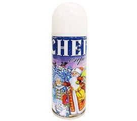 Искусственный серпантин и снег