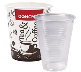 Стаканы и чашки одноразовые