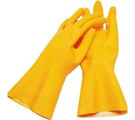 Перчатки латексные, виниловые и резиновые