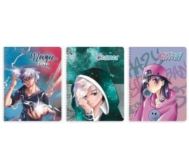 Тетради 48 л, А5, клетка, гребень