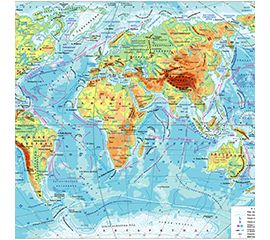 Карты географические