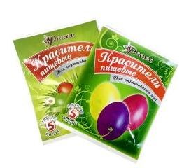 Пищевые красители пасхальные