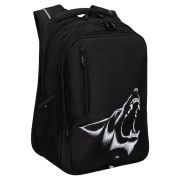 Рюкзак GRIZZLY школьный, анатомическая спинка, 3 отделения, для мальчиков, «ANGER», 42х31х22 см, RU-538-4/1