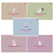 Альбом для рисования А4, 20 л., скоба, Soft-touch ламинация, HATBER, 205х290 мм, «Милашка Банни» (5 вид), 091474, 20А4лВ