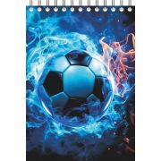 Блокнот на гребне Lamark «Крутой футбол», А6 (100х142 мм), 40 л., клетка