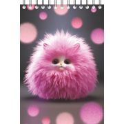 Блокнот на гребне Lamark «Пушистики», А6 (100х142 мм), 40 л., клетка