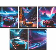 Тетрадь Lamark «Дорога к звездам», А5, 165х205 мм, 48 л., на скобе, клетка, обложка - мелованный картон