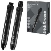 Маркер перманентный автоматический ERICH KRAUSE RP-700 «Click it», ЧЕРНЫЙ, 2 мм, 60828