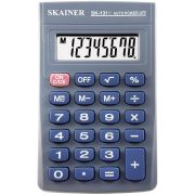Калькулятор карманный Skainer SK-131II (69х113 мм), 8 разрядов, синий