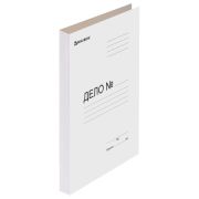 Папка без скоросшивателя «Дело», картон, плотность 440 г/м2, до 200 листов, BRAUBERG, 110929