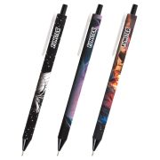 Карандаш механический 0,7 мм с принтом FUNSTER (ФАНСТЕР) «ANIME», корпус soft-touch ассорти, 182059