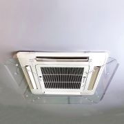 Экран для кондиционера потолочного размером от 550х550 до 650х650 мм, ПЭТ, прозрачный, 1,5 мм, 10000057