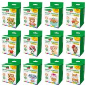 Фигурка-раскраска из гипса «С открыткой», с красками и кистью, ассорти, BRAUBERG KIDS, 666011