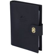 Ежедневник-органайзер недатированный B5, 167х240 мм, BRAUBERG «Nova», под кожу, 160 л., черный, 116204