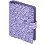 Ежедневник-органайзер недатированный B6 150x190 мм BRAUBERG «Comodo», под кожу, 160 л., сиреневый, 116208