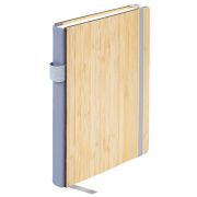 Ежедневник недатированный, А5, 145х213 мм, BRAUBERG «Bamboo», резинка-фиксатор, держатель для ручки, 160 л., бамбук, 117137