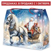 Подарок новогодний «ОЧАРОВАНИЕ ХОЛОДА», НАБОР конфет 1000 г, картонная коробка, МОСУПАК