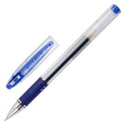 Ручка гелевая PILOT «G-3», корпус прозрачный, узел 0,38 мм, линия 0,2 мм, резиновый упор, синяя, BLN-G3-38 L