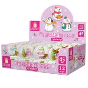 Снежный шар «Sweet Xmas» диаметр 45 мм, полистоун/стекло, 4 дизайна ассорти, ЗОЛОТАЯ СКАЗКА, 592596