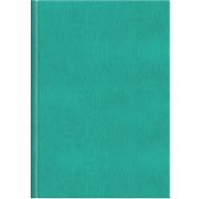 Ежедневник 2026 Lamark Marseille A5 ,бирюзовый, 320 стр., искусственная кожа, белый блок, перфорация угла, ляссе.