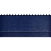 Планинг 2026 Lamark Birmingham синий, 128 стр., с прошивкой по периметру, белый блок