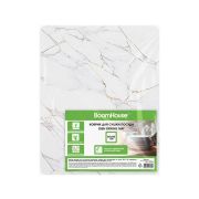Коврик для сушки посуды NANO 40х50 см, МРАМОР БЕЛЫЙ влаговпитывающий, нескользящий, BOOMHOUSE (БумХаус), 701164