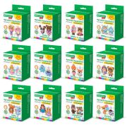 Фигурка-раскраска из гипса «С магнитом», с красками и кистью, ассорти, BRAUBERG KIDS, 666010