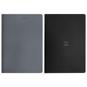 Тетрадь А4 96 л. BRAUBERG, на сшивке с корешком, клетка, обложка картон, «Ритм», 405284