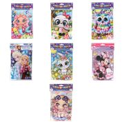 Фигурная мозаика из ЭВА, АССОРТИ 7 видов, 15х21 см, на картоне, МУЛЬТИ АРТ, 5926