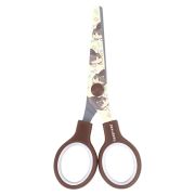 Ножницы 130 мм, коричневые, с цветной печатью «Милые котики», BRAUBERG CUTE CATS, 238957