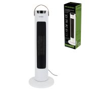 Тепловентилятор колонный керамический BRASSON BTH-26GR, 2000 Вт, 61 см, сенсор, 3 режима, 457782