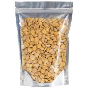 Пакеты дой-пак с замком ZIP LOCK, металлизированная + прозрачная стенка, 140х200 + 40 мм, КОМПЛЕКТ 100 штук, 70 мкм, BRAUBERG, 700684