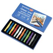 Пастель сухая художественная BRAUBERG ART «Летние ночи», 12 цветов, круглое сечение, 182089