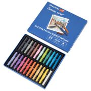 Пастель сухая художественная BRAUBERG ART «Летние ночи», 24 цвета, круглое сечение, 182090