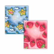 Обложки ПП для тетрадей и дневников ERICH KRAUSE «Bouncy», КОМПЛЕКТ 12 шт., 80 мкм, 212х347 мм, 63505