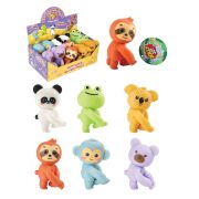 Игрушка-антистресс «ЗВЕРЮШКА-ОБНИМАШКА», ассорти 6 видов, дисплей, JOLLY JOT (ДЖОЛЛИ ДЖОТ), 665785