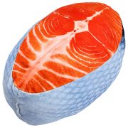 Игрушка мягкая «СТЕЙК ЛОСОСЯ», ткань Вельбоа, 32х22 см, WOOZOO (ВУЗУ), 666981