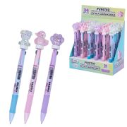 Ручка-спиннер многоцветная с акриловым топпером FUNSTER «SHINY PETS», 3 ЦВЕТА, ассорти, пишущий узел 0,7 мм, линия письма 0,35 мм, 144518