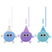 Ручка с пушистой подвеской шариковая FUNSTER «FLUFFY HAT», СИНЯЯ, пишущий узел 0,7 мм, 144524