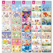 Термоплёнка для яиц пасхальная 1 ЛЕНТА х 7 яиц «Чудеса», ассорти, ЗОЛОТАЯ СКАЗКА, 592645