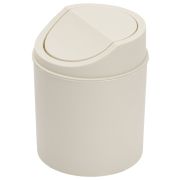 Контейнер, урна, ведерко для мусора НАСТОЛЬНОЕ, 2,4 л, 165x135 мм, белый, BOOMHOUSE (БУМХАУС), 238897