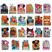 Книжка-раскраска с вырубкой в виде персонажа, «ЛИЦЕНЗИОННЫЕ СЮЖЕТЫ», ассорти, 210х285 мм, 16 страниц, УМКА