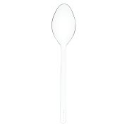 Ложка одноразовая 100 мм МИНИ, пластиковая, прозрачная, ВЗЛП, 5020П