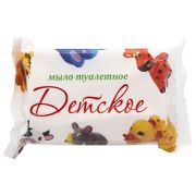 Мыло туалетное 200 г «Детское», КМЗ, цветная обертка