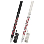 Ручка шариковая с принтом FUNSTER STICK «FISH KOI», СИНЯЯ, SOFT TOUCH покрытие, узел 0,7 мм, линия письма 0,35 мм, 144388