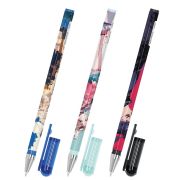 Ручка шариковая с принтом FUNSTER STICK «ANIME», СИНЯЯ, SOFT TOUCH покрытие, узел 0,7 мм, линия 0,35 мм, 144392