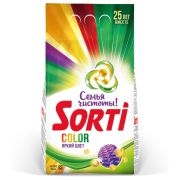 Стиральный порошок-автомат 6 кг, SORTI «Color» яркий цвет, 8575-3АХ