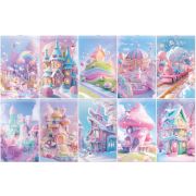 Блокнот на скобе Lamark серия «Сказка», А6, 30 л., 102х162  мм, клетка, 10 шт/набор