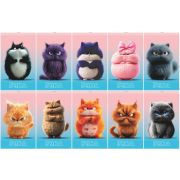 Блокнот на скобе Lamark серия «Бука», А6, 30 л., 102х162  мм, клетка, 10 шт/набор